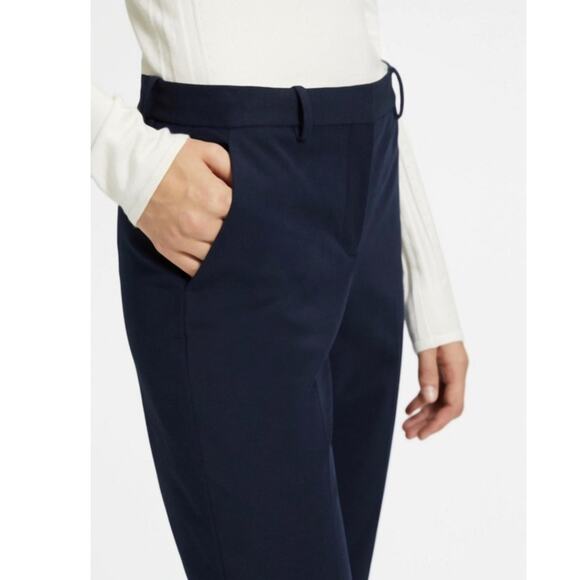 Theory Double Stretch Tailored Trousers in Deep Royal- 2,10 - Picture 3 of 11